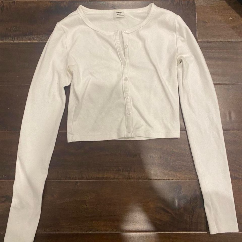 Sunday Best Cream Button Down Shirt